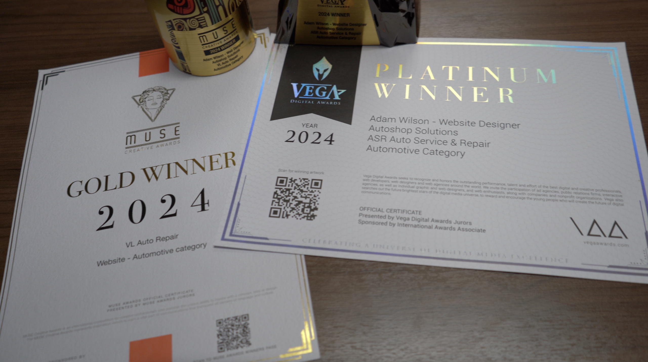 Award Winning Websites with Autoshop Solutions